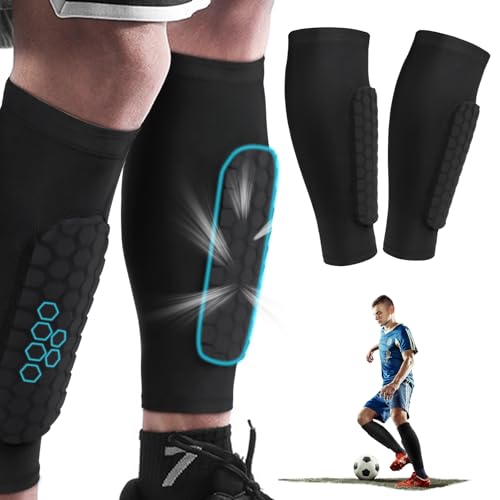 Opiniones de Soportes para esquís - los más vendidos. 42 Espinilleras de Fútbol, Manga de Compresión de Pantorrilla con Almohadillas para Orejas de Panal, Orejas Inferiores de Pierna, Soporte para Espinilleras de Béisbol, Boxeo,...