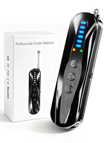 Hidden Camera Detectors,Infrared Pin-Hole Camera Finder,Wireless Camera detector, Anti-Spy Alarm