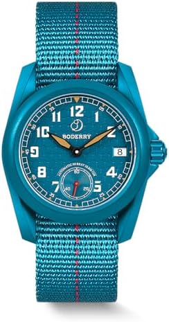 Reloj automático para hombre, reloj de campo completo de titanio, reserva de marcha 72HR, resistente al agua