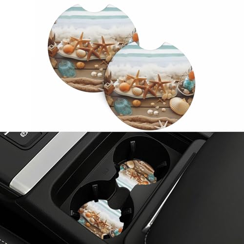 Portavasos para auto 2 piezas antideslizante negro miniatura 5