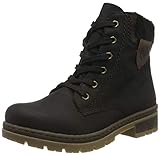  Rieker Damen Y7418 Stiefeletten, Schwarz (schwarz/Kastanie/Black / 00 00), 42 EU