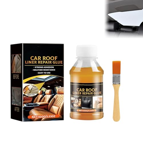 MAOYING Pegamento para Techo de Coche, Pegamento Reparador,Reparación del Cielo del Automóvil, para la Reparación del Interior del Coche