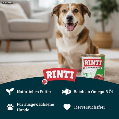 RINTI Kennerfleisch Wild 12 x 800 g