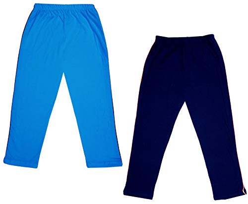 Image of indi weaves Girls Super Soft Cotton Solid Capri Pants Pack of 2