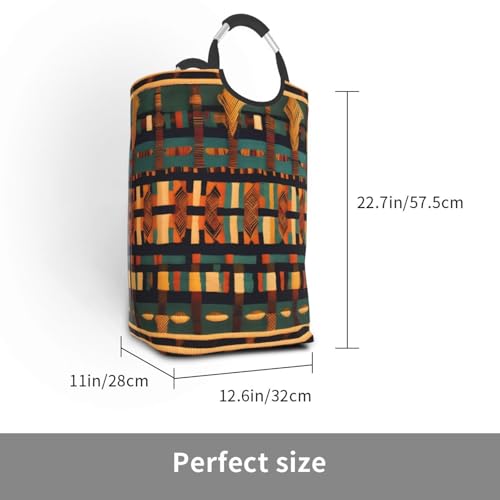 Sac à linge pliable africain pour optimiser l'espace dans un dortoir d'étudiant - 4