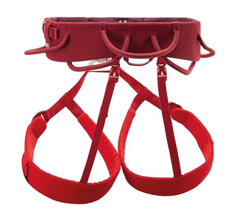 PETZL Adjama Men\'s Climbing Harness - Dark Red, Medium