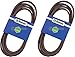 2 Pack Stens 265-444 OEM Replacement Belt Fits Toro 114-5858