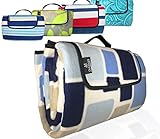 XXLarge Premium 3-Layer Most Durable Outdoor Blanket/Picnic Blanket - Waterproof with Cozy Polar Fleece Top| 80