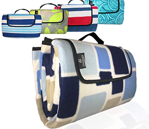 ANJ XXL 3-Layer Waterproof Outdoor Blanket / Picnic Blanket for Picnic, Beach and Camping
