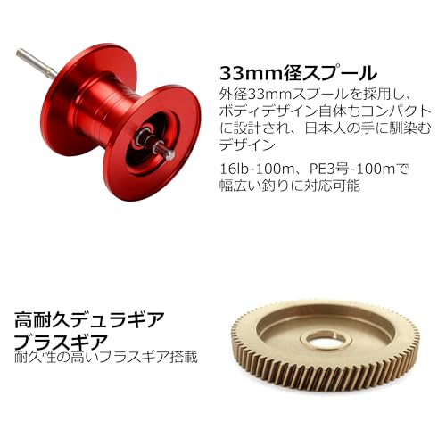 Abu Garcia (アブガルシア) MAX5 BLACKMAX-L ブラックマックス ベイトリール ロープロ バス ソルト 6枚目