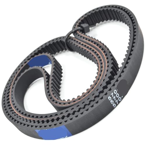 Courroie HTD3M pour remplacer une transmission usée de 576mm de long et 25mm de large en caoutchouc