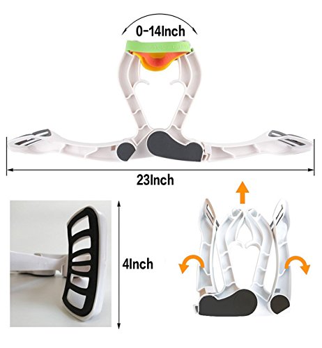 Scarmat Workout Equipment for Home Workouts Arm Machine System Excerise with 3 System Resistance Training Bands Fitness Equipment for Tones Strengthens Arms Biceps Shoulders Chest (Arm Machine) - Thumbnail 2