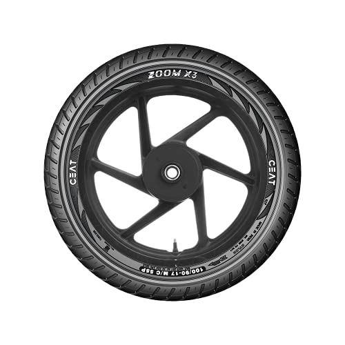 Image of Ceat 100 /90-17 ZOOM X3 TL 55P, Black