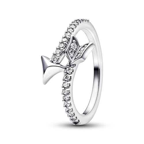 Bague flèche argent et oxydes de zirconium pour votre style quotidien