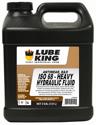 Hydraulic Fluid, AW ISO 68, 2-Gallons