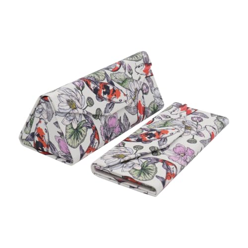 Image of Real Sic Glasses Case for Men and Women - Magnetic Folding Hard Shell Sunglass Holder - Inspired by Adorable Animals