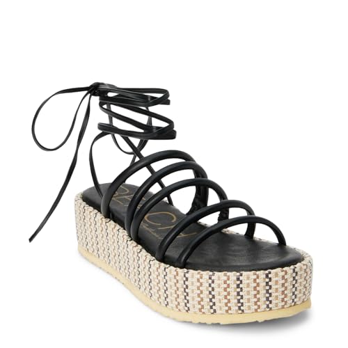 BEACH by Matisse Womens Eli Ankle Strap Platform Casual Sandals Casual Low Heel 1-2