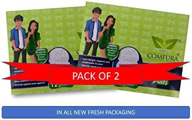 Disposable Underarm Sweat Pads -12 Pads (Pack of 2)