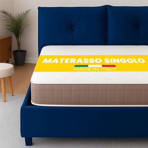 Materasso Singolo 90x200 Memory Foam 16 cm Reversibile 2 Lati