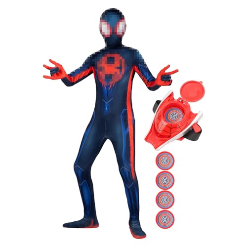 LXWINNER Disfraz de Cosplay para Niños, Animes Cosplay Costume, para Cosplay, Halloween, Carnaval, Fiesta y Cumpleaños (Negro, 120)