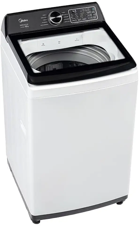 Máquina de Lavar Roupas 12kg Branca Midea Wave Impeller 127V