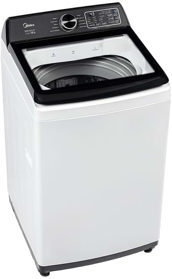 Máquina de Lavar Roupas 12kg Branca Midea Wave Impeller 127V