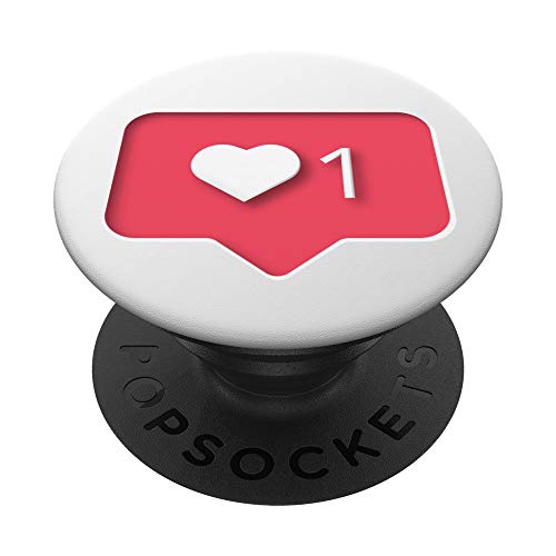 Social Media Love Notification on Pink
