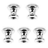 LOLIPPYY 5 Stück Pfeffermühlen Ersatz Mechanismus 15mm Schleifmutter aus Metall für Manuelle Küchengewürzmühlen Kompatibel Langlebig Leicht zu Reinigen