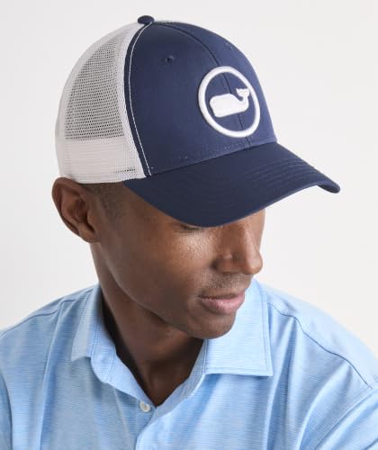 Image of vineyard vines Whale Dot Performance Trucker