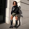 Botas altas hasta la rodilla de plataforma y tacón grueso para mujer DREAM PAIRS 6
