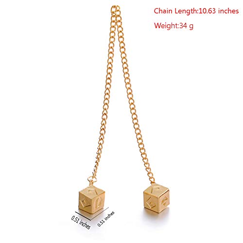 Abitoncc Han Solo Lucky Dice For Millennium Falcon Star Wars Movies Cosplay Costumes Accessories,The Last Jedi Dice Jewelry #TOP2