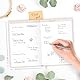 paper&you® Work & Life Wochenplaner ohne Datum A5 Soft Flower undatierter Kalender zur Achtsamkeit & Selbstorganisation, Planer undatiert, Dankbarkeitstagebuch - nachhaltig & klimafreundlich