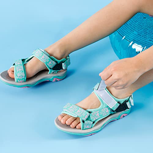 Dream Pairs Little Kid 170892-K Mint Pink Outdoor Summer Sandals Size 1 M Us Little Kid #TOP4