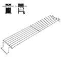7641 Warming Rack for Weber Spirit 300 & GS4 Spirit II 300 Series E-310 320 330 S-310 320 330 Gas Grills with Front Control Knobs, Upper Rack for Weber Genesis Silver Gold B/C Gas Grill, 24.8 Inch