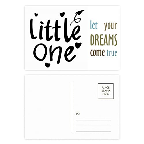 Tarjetas de agradecimiento infantiles Little One, 20 bonitas felicitaciones Happy Card de diseño