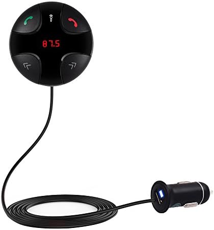 TUPELO Bluetooth FM Transmitter, In-Car Bluetooth Receiver, FM Radio Stereo Adapter, Car MP3 Player with Bluetooth