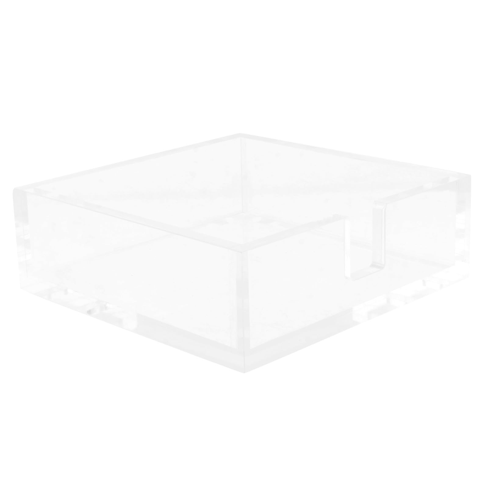 Abaodam Organizador de Servilletas Diseño Acrílico Transparente Superficie Lisa y para Bares y de Alta Gama