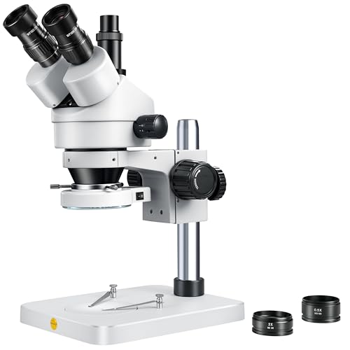 Amazon.co.jp: SWIFT 三眼ズーム式実体顕微鏡 3.5x-90x 工業用・電子