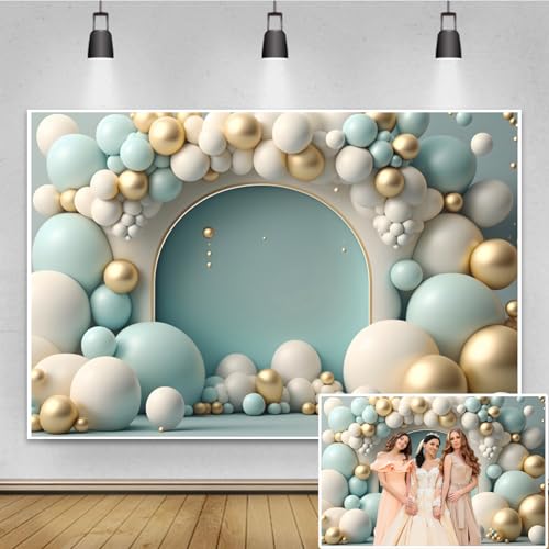 Toile de fond de mariage en vinyle Renaiss 2,1x1,5m pour anniversaire