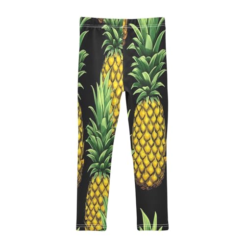 Bolaz Toddler Girls Leggings Printed Yoga Pants Leggings Pineapple Three for Kids2