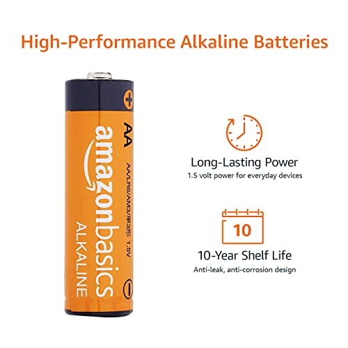 Amazon Basics 12 Pack Aa Alkaline Batteries - Blister Packaging #TOP3
