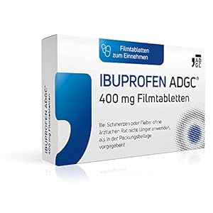 Ibuprofen ADGC 50 Filmtabletten – zur Anwendung bei leichten bis mäßig starken Schmerzen wie Kopfschmerzen…