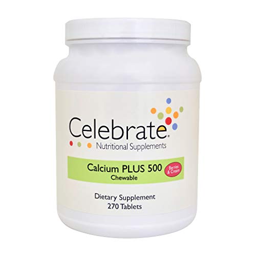 Celebrate Calcium Plus 500 Chewable - Berries & Cream - 270 Count Celebrate Calcium Plus 500 Chewable - Berries & Cream - 270 Count