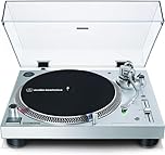 Audio-Technica LP120XUSBSV Manual Direct-Drive Turntable (Analogue & USB) Silver