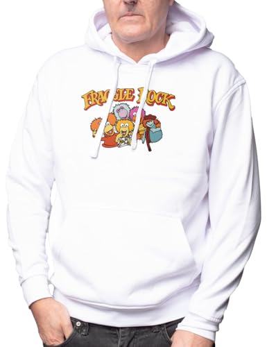 Camisetas EGB Camiseta Adulto/Niño Todos Los Fraggle Rock Ochenteras 80´s Retro Comic Tallas Especiales (Blanco, 2 años)