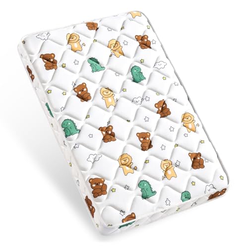 Image of Premium Foam Pack and Play Mattress 38 inch x 26 inch, Odorless Baby Foam Playpen Mattresses - Fits Pack N Play Playard, Firm Support and Comfort Foam