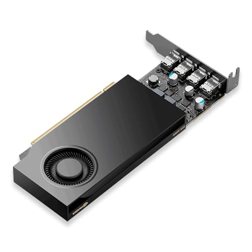 Image of PNY TVIDEO RTX A1000 NVIDIA 8GB GDDR6 Pci e x8 VCNRTXA1000ATX-PB 11M Warranty