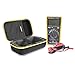 RLSOCO Carrying Case for Fluke 15B+/17B+/117/107/115/116/101/179/106/113/177/114/178/233 Digital Multimeter and more | Compact Design with YKK Zipper & Scratch Protection - Yellow Zip (With DIY Foam)