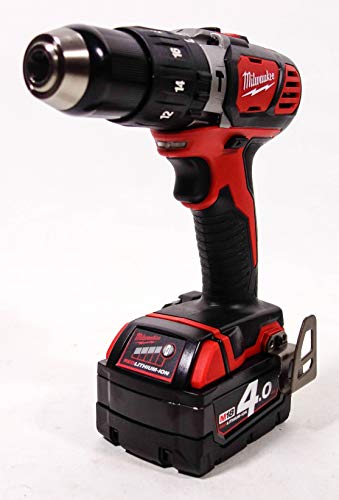 Milwaukee 4933443520 - M 18 bpd-402c taladro percutor 18v 4,0 ah litio 2 vel. 60 nm Rojo - Imagen 3