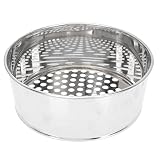 Hecho de silicona de acero inoxidable de alta calidad, BPA libre y no tóxico, seguro para cocinar. Resistencia duradera, robusta y corrosión. Reutilizable y no se deforma fácilmente.